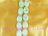 13�18mm five strands faced cyan shell strands